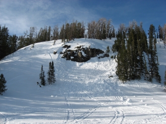 Natural Slide near Cooke City