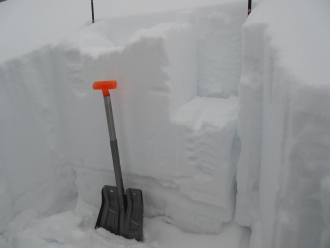 Snowpack in the N. Madison Range