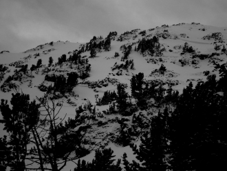 Mt. Blackmore Natural Avalanche Crown